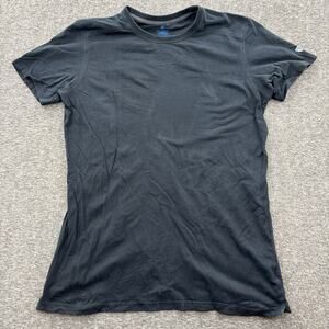 Kuhl Shirt Mens M Blue Wildfibre Born In The Mountains T Organic Cotton Hiking